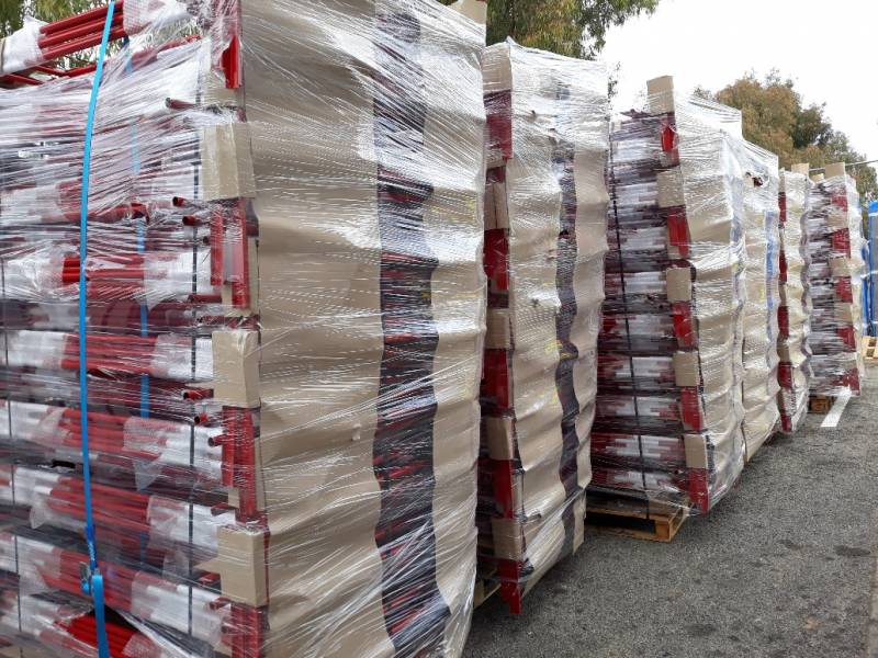 Barières prêtes à être livrées chez Fix'On