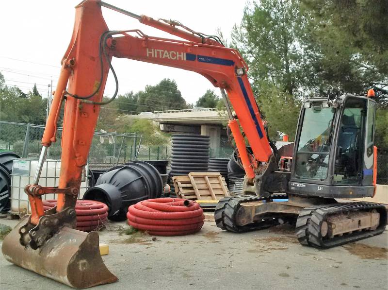 chenilles caoutchouc cablage en continu