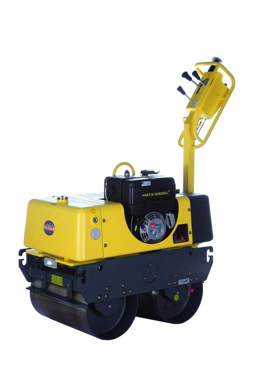 Rouleau Bille Vibrant (double bille) KUBOTA / Paclite ou Compacteur à bille  Moteur KUBOTA 650kg