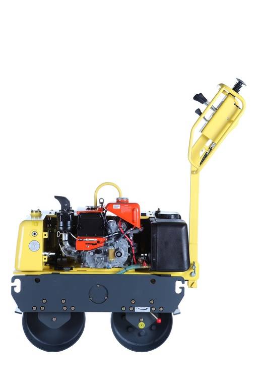 Rouleau Bille Vibrant (double bille) KUBOTA / Paclite ou Compacteur à bille  Moteur KUBOTA 650kg