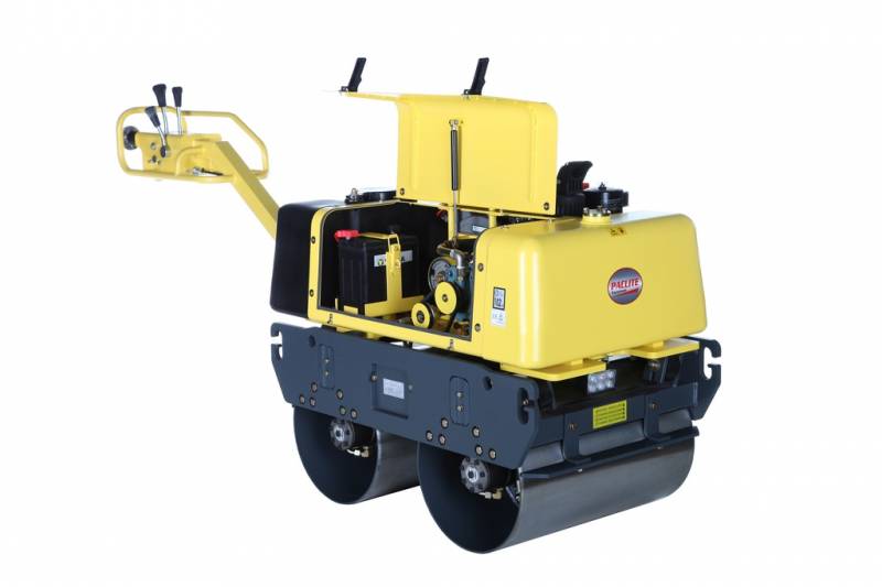 Rouleau Bille Vibrant (double bille) KUBOTA / Paclite ou Compacteur à bille  Moteur KUBOTA 650kg