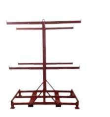 Rack Range Barrières TP pour 100 ou 120 barrières tpRouge Personnalisable aux RAL au choix en stock à Six fours dans le var