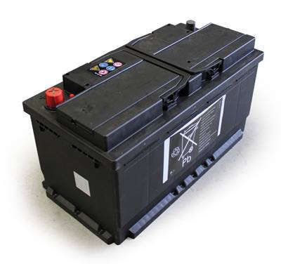 Batterie feu de chantier tricolore