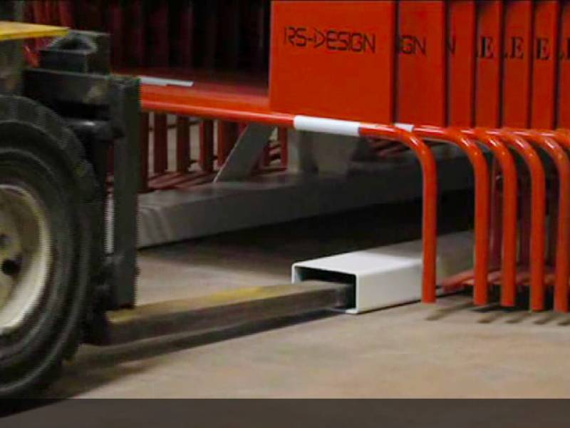 Rack de Rangement Barrières TP Prise fourche à Toulon dans le var